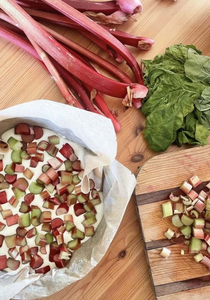 Rhubarb cake Screenshot